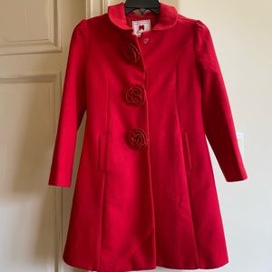 Janie and Jack girls wool coat
